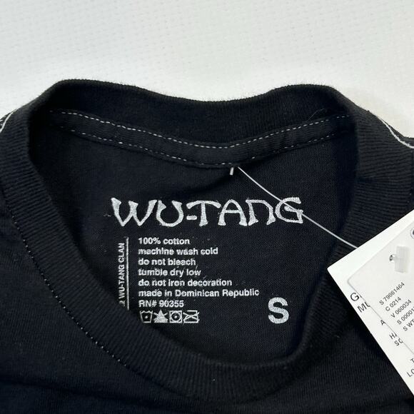 Wu Tang Clan 1992 New York T Shirt Mens Small Basketball Graphic Hip Hop Rap - Picture 3 of 7